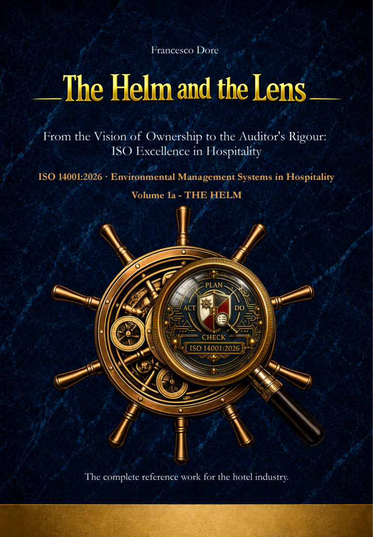 THE HELM AND THE LENS – iso 14001:2026 tomo 1a