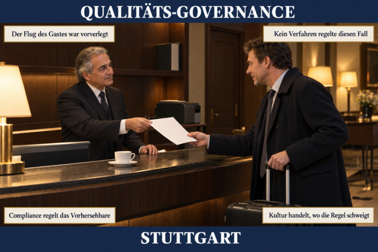 1.12 — Qualitäts-Governance: von der Compliance zur Kultur