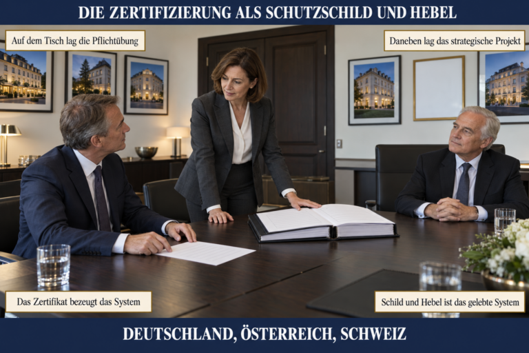 1.13 — Die Zertifizierung als Schutzschild und Hebel