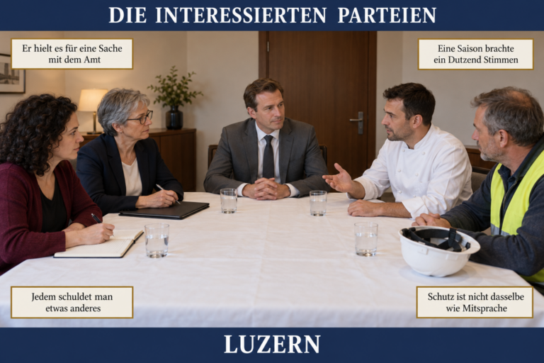 1.3 — Die interessierten Parteien: von den Gewerkschaften zu den Aufsichtsbehörden