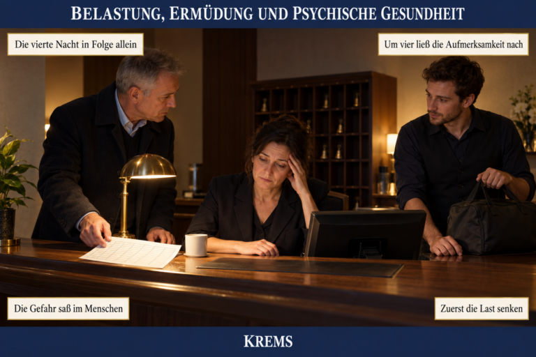 2.11 — Der Mensch im Betrieb: Belastung, Ermüdung und psychische Gesundheit
