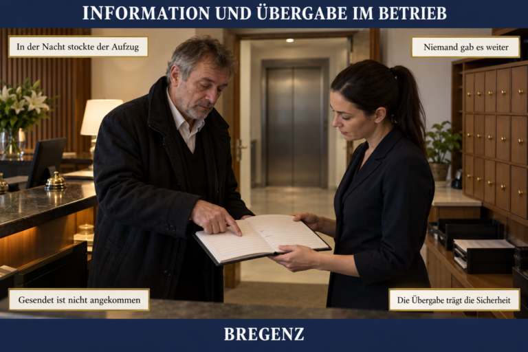 2.2 — Information und Übergabe im Betrieb
