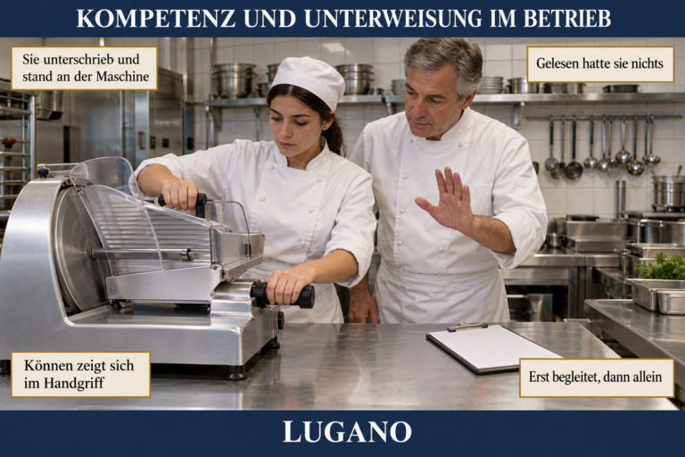 2.3 — Kompetenz und Unterweisung im Betrieb