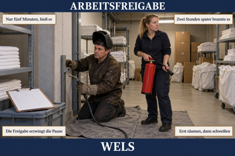 2.5 — Arbeitsfreigabe: die gefährliche Tätigkeit beherrschen
