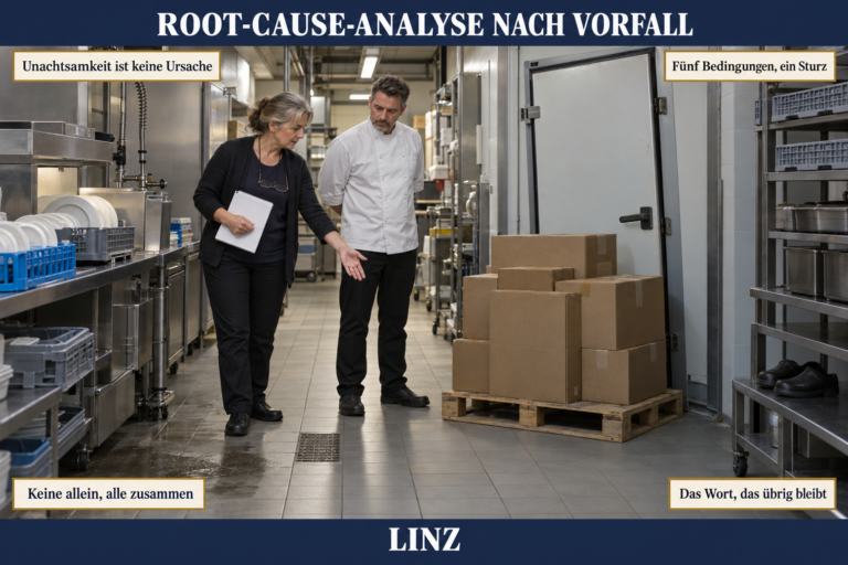 3.12 — Root-Cause-Analyse nach Vorfall und Beinaheunfall