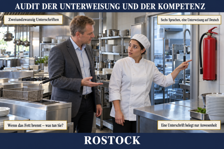 3.8 — Audit der Unterweisung und der Kompetenz