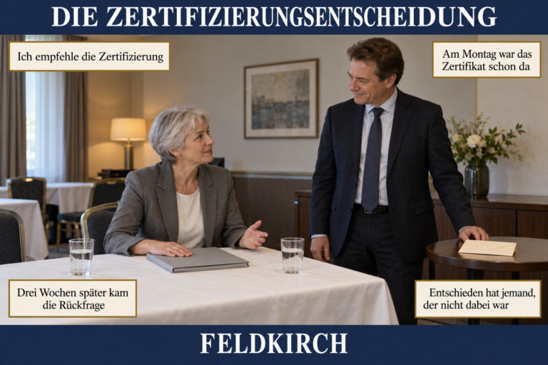 4.10 — Die Zertifizierungsentscheidung