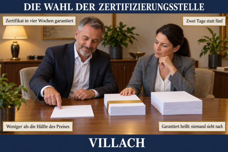 4.2 — Die Wahl der Zertifizierungsstelle