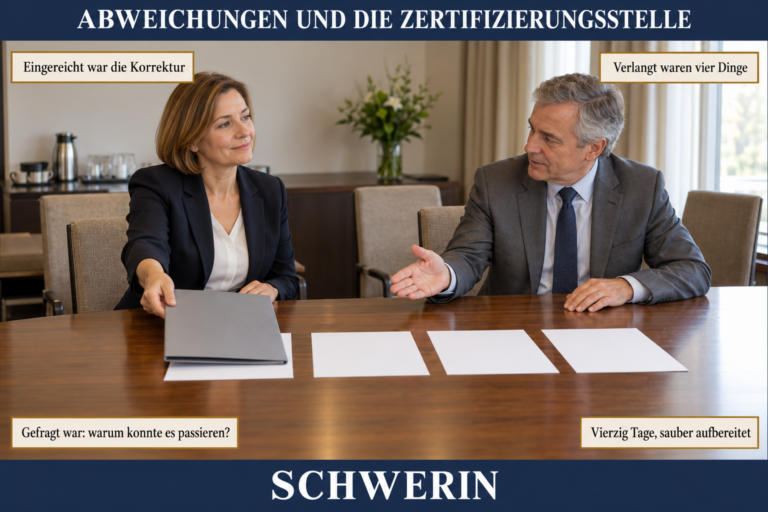 4.9 — Abweichungen und der Umgang mit der Zertifizierungsstelle