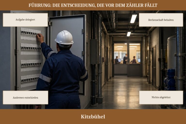 1.4 — Führung: die Entscheidung, die vor dem Zähler fällt