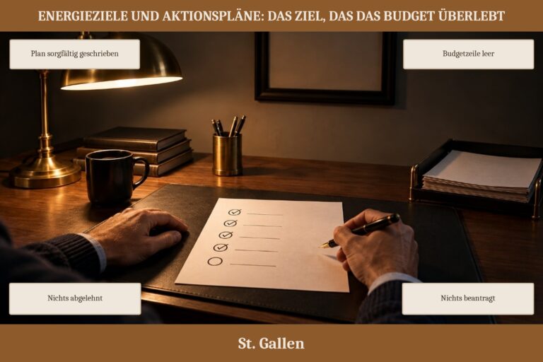 1.11 — Energieziele und Aktionspläne: das Ziel, das das Budget überlebt