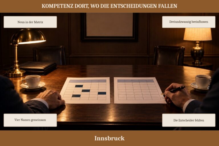 1.12 — Kompetenz dort, wo die Entscheidungen fallen