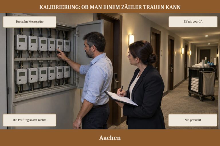 3.10 — Kalibrierung: ob man einem Zähler trauen kann