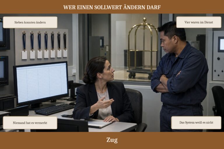 3.11 — Wer einen Sollwert ändern darf