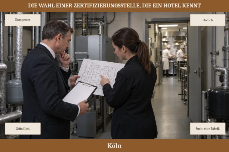 4.2 — Die Wahl einer Zertifizierungsstelle, die ein Hotel kennt
