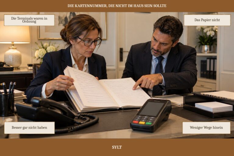 2.3 — Die Kartennummer, die nicht im Haus sein sollte