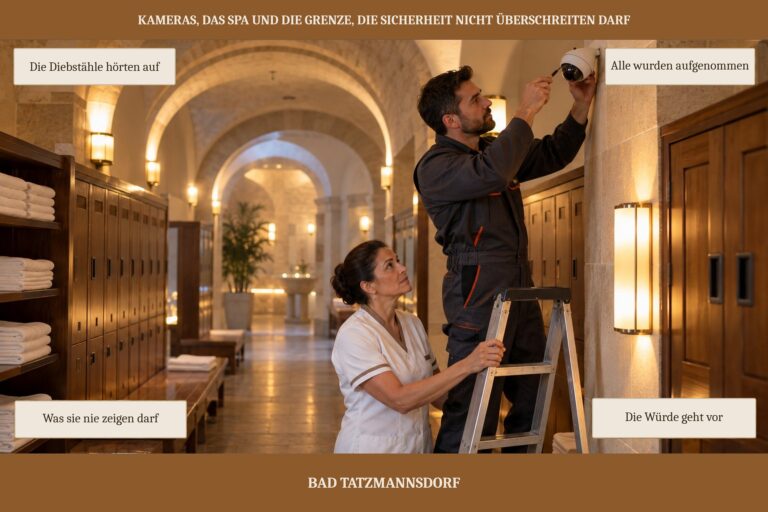 2.9 — Kameras, das Spa und die Grenze, die Sicherheit nicht überschreiten darf