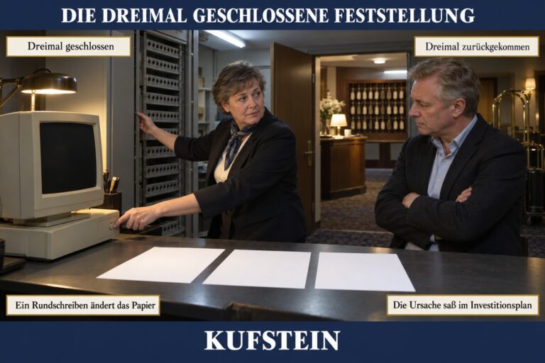 2.15 — Verbesserung und die dreimal geschlossene Feststellung