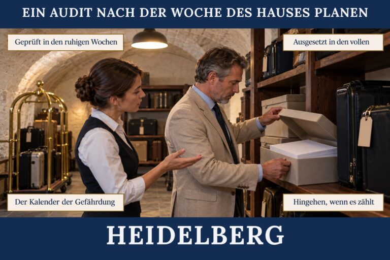3.2 — Ein Audit nach der Woche des Hauses planen