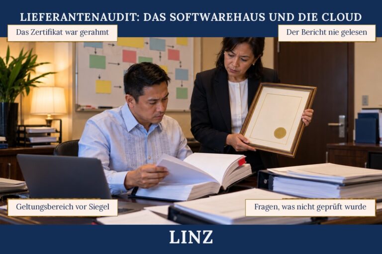 3.7 — Lieferantenaudit: das Softwarehaus und die Cloud