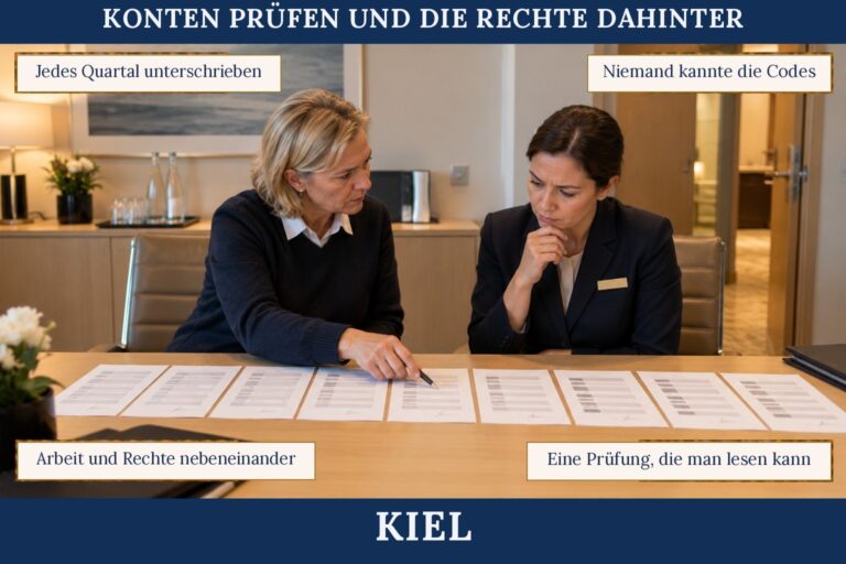 3.11 — Konten prüfen und die Rechte dahinter