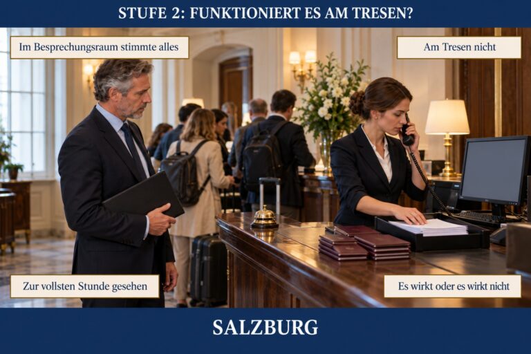 4.4 — Stufe 2: Funktioniert es am Tresen?