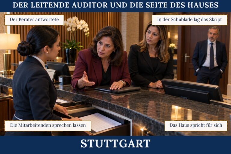 4.5 — Der leitende Auditor und die Seite des Hauses
