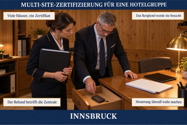 4.13 — Multi-Site-Zertifizierung für eine Hotelgruppe