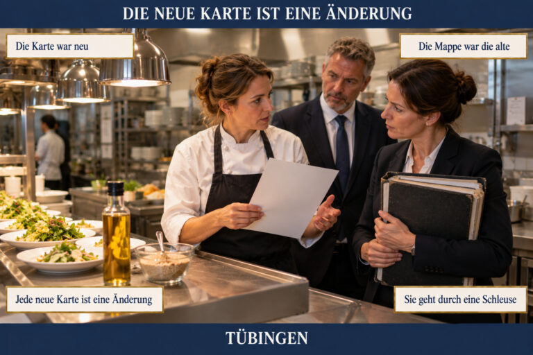 1.10 — Planung von Änderungen: die neue Karte ist eine Änderung