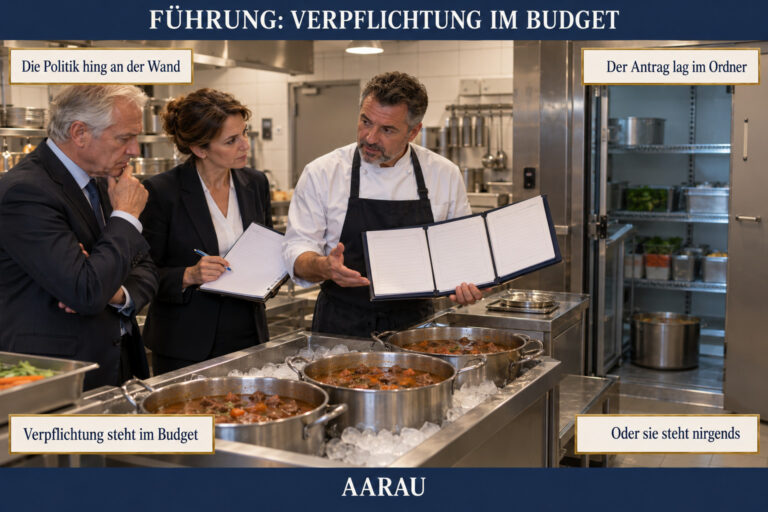 1.5 — Führung: Verpflichtung, die im Budget steht
