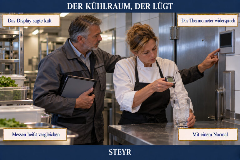2.10 — Der Kühlraum, der lügt: Messmittel und Instandhaltung