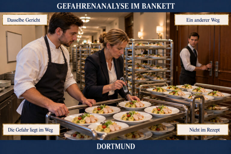 2.3 — Gefahrenanalyse bei vierhundert Gedecken