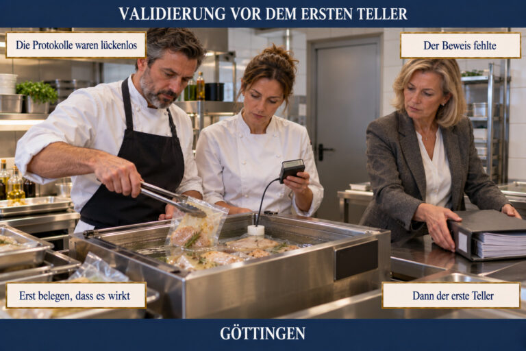 2.5 — Validierung vor dem ersten Teller
