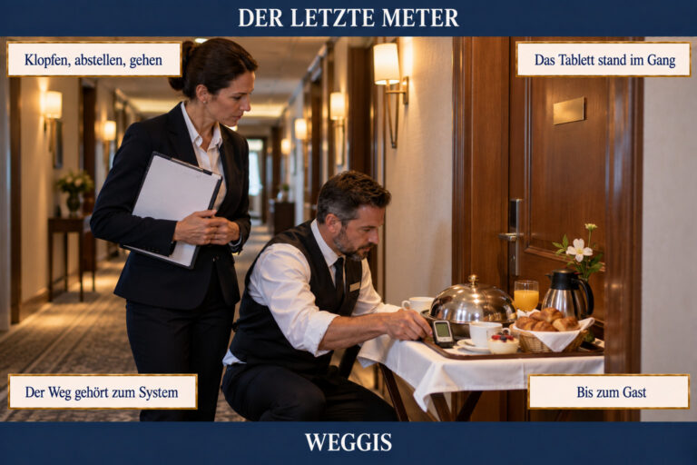 2.7 — Der letzte Meter: Buffet, Zimmerservice, Bankett