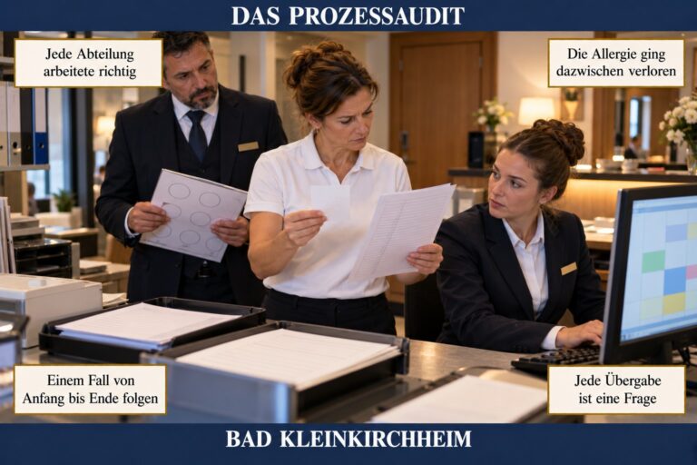 3.12 — Das Prozessaudit: einer Allergie von der Buchung bis zum Teller folgen