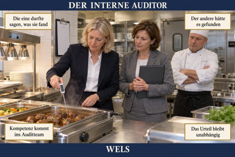 3.1 — Der interne Auditor: Kompetenz und Unabhängigkeit sind zwei Anforderungen