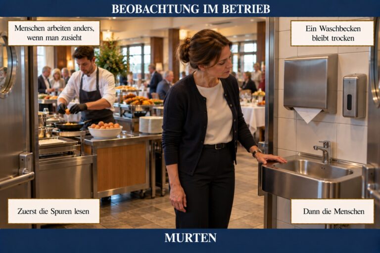 3.6 — Beobachtung im Betrieb: prüfen, ohne die Arbeit zu verändern Abschnitt 3.6 · Murten