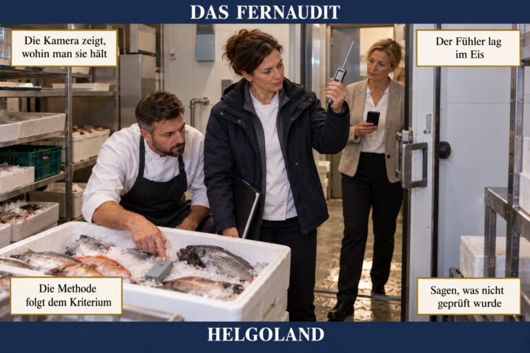 3.7 — Das Fernaudit: was eine Kamera beweisen kann
