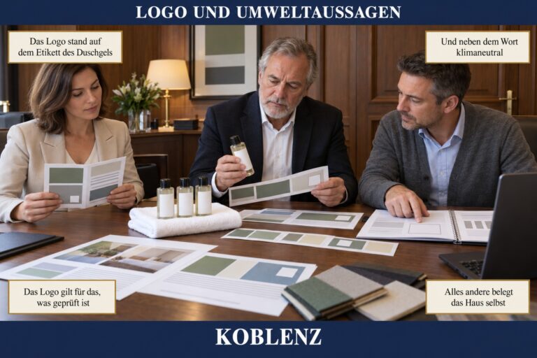1.13 — Logo und Umweltaussagen: was das Haus sagen darf