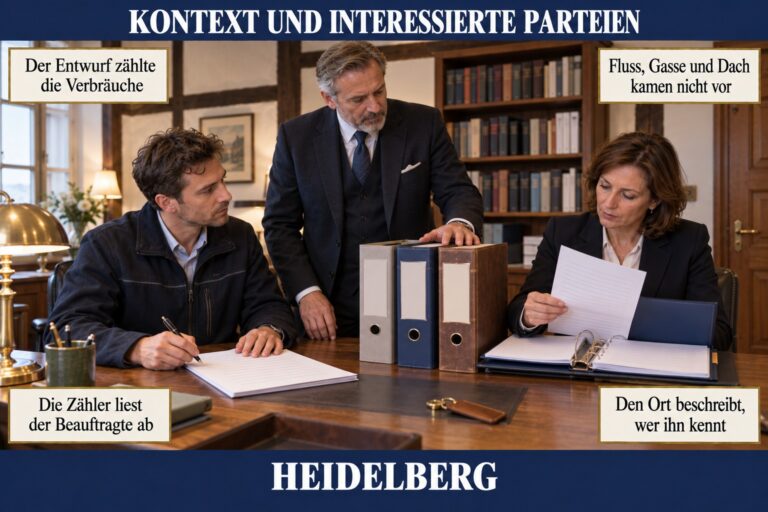 1.6 — Kontext und interessierte Parteien: das Haus in seiner Umgebung