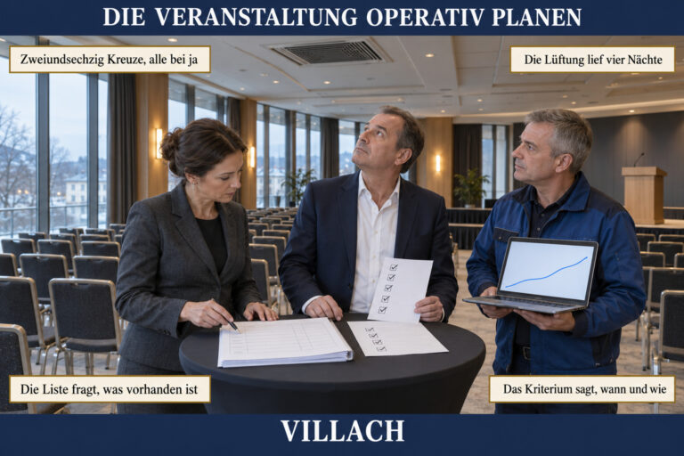 Concept Card 2.7 — Die Veranstaltung operativ planen
