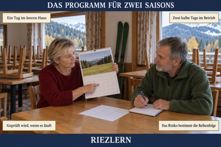 Concept Card 3.4 — Das Auditprogramm für ein Haus mit zwei Saisons