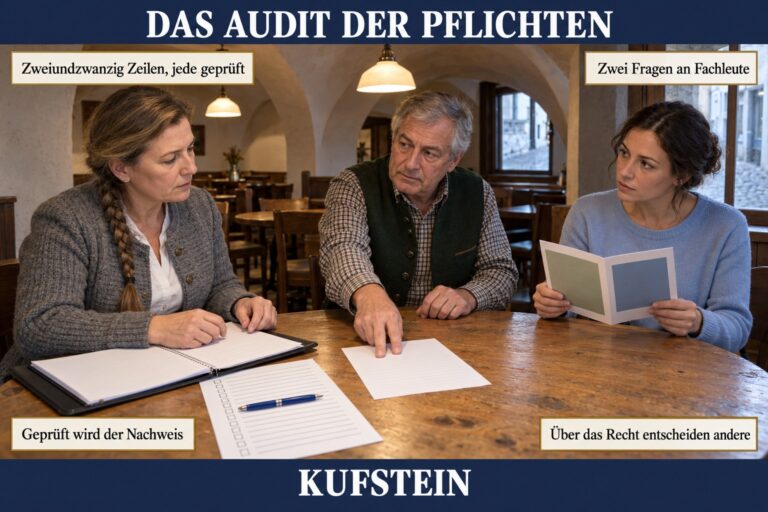 Concept Card 3.6 — Das Audit der Pflichten: die Liste der Rechtspflichten prüfen ohne Juristen